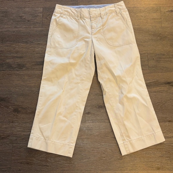 Tommy Hilfiger size 6 khaki capri pants - Picture 1 of 7